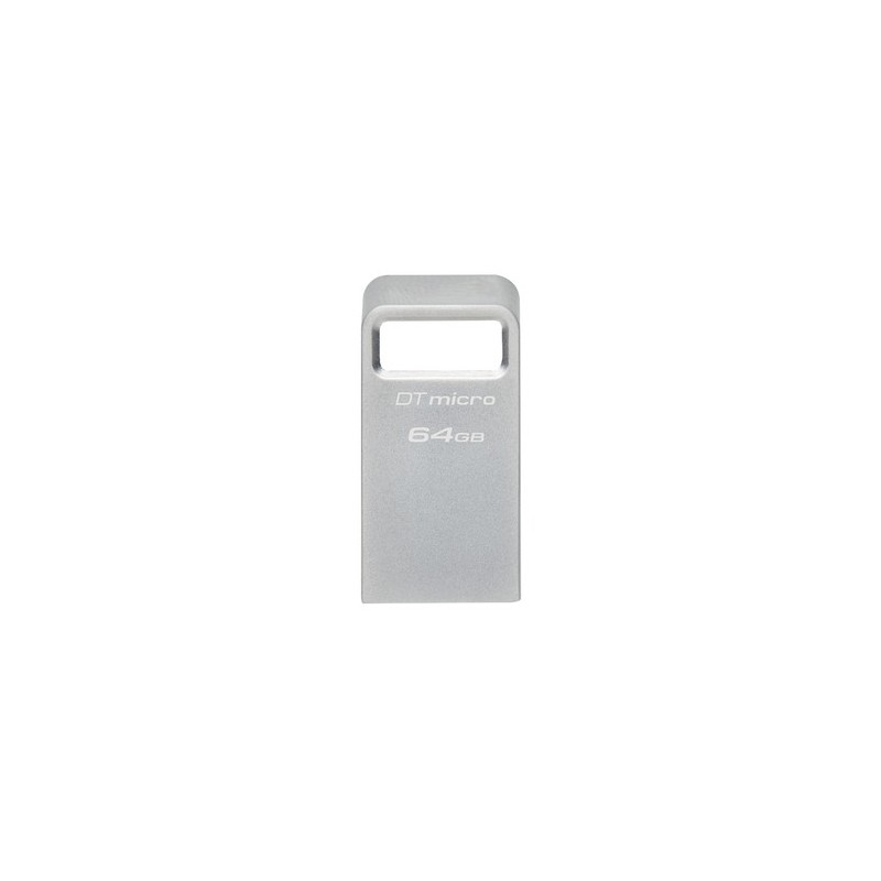 Kingston Technology DataTraveler 64GB Micro 200MB/s Metal USB 3.2 Gen 1