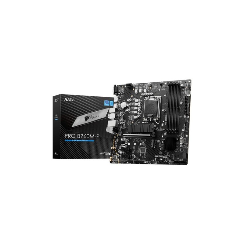 MSI PRO B760M-P scheda madre Intel B760 LGA 1700 micro ATX