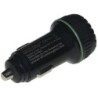 ALIMENTATORE DA AUTO 5V 3A 2 PORTE USB A+C