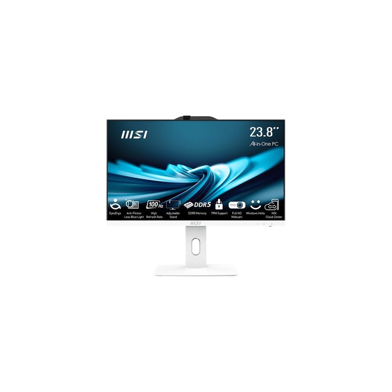 MSI Pro AP242P 14M-629IT Intel® Core™ i5 i5-14400 60,5 cm (23.8") 1920 x 1080 Pixel PC All-in-one 8 GB DDR5-SDRAM 512 GB SS