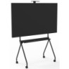 STAFFA PAVIMENTO PER TV FINO A 86 NPF10297 100KG CON RUOTE 1000X600