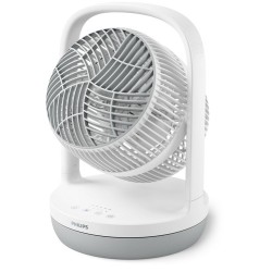 Philips Serie 2000 Ventilatore da tavolo CX2050/00, Flusso d'aria 738 m³/h, Ultra silenzioso 23db