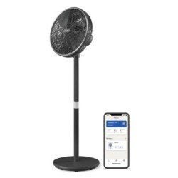 Philips Serie 3000 Ventilatore a piedistallo CX3550/01, Flusso d'aria 2562 m³/h, Ultra silenzioso 19db