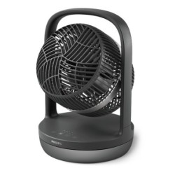 Philips Serie 3000 Ventilatore da tavolo CX3050/01, Flusso d'aria 738 m³/h, Ultra silenzioso 23db