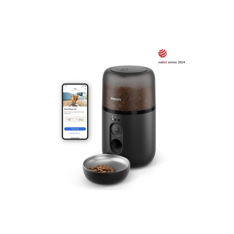 Philips Serie 5000 Distributore di cibo smart con telecamera Pet Series PAW5320/02