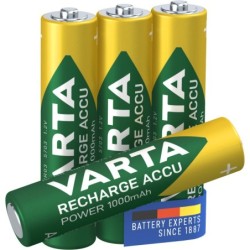 BATTERIA MINISTILO AAA RICARICABILE 1000MAH CONF.BLISTER 4PZ