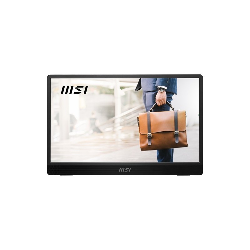 MSI Pro MP161 E2 Monitor portatile Nero 39,6 cm (15.6") LED 1920 x 1080 Pixel