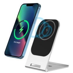 CARICATORE WIFI MAGNETICO ENERGIZER STAND GRIGIO