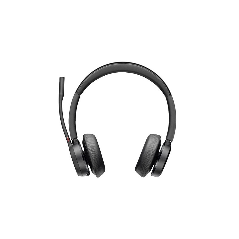 HP Poly Cuffie Poly Voyager 4320 USB-A certificate per Microsoft Teams + dongle BT700