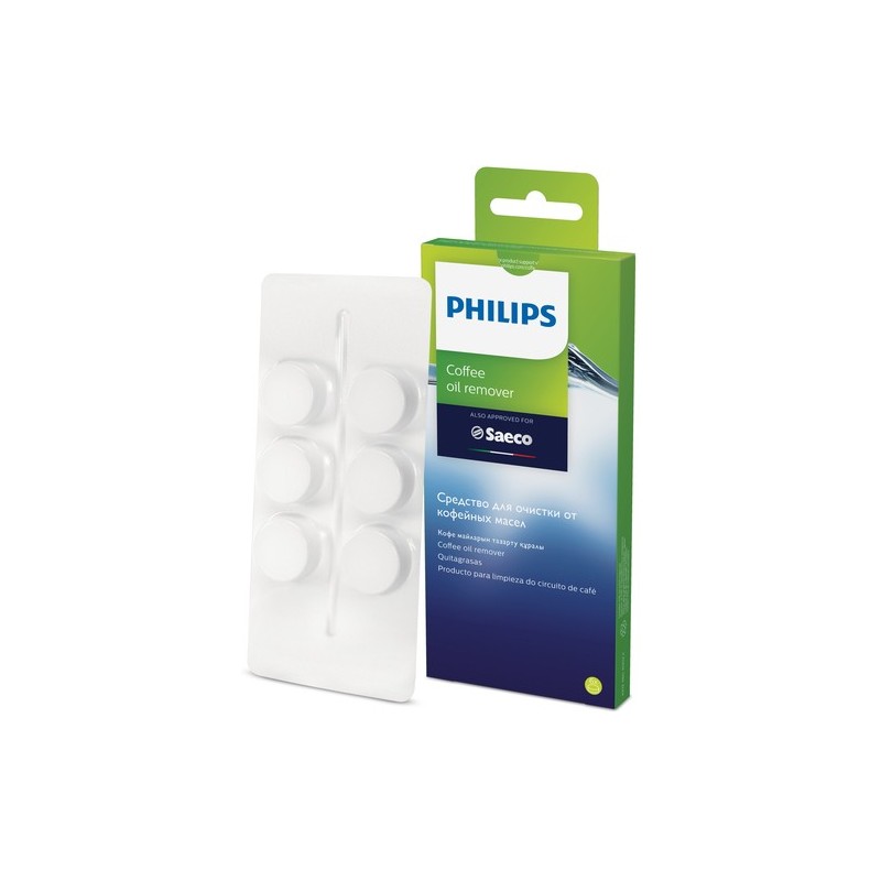 Philips Pastiglie per la rimozione dei residui grassi del caffè CA6704/10