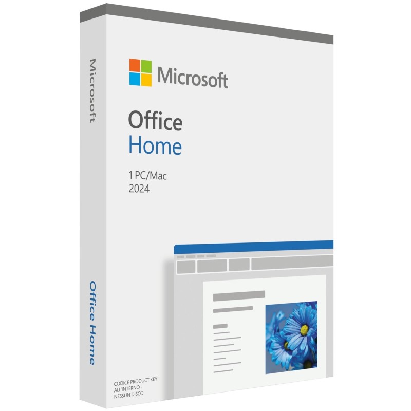 SW MS OFFICE HOME 2024 ITALIAN EUROZONE MEDIALESS