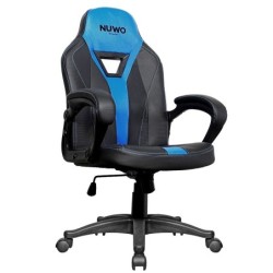POLTRONA GAMING NUWO SKIN ONE BLUE BLUE+BLACK