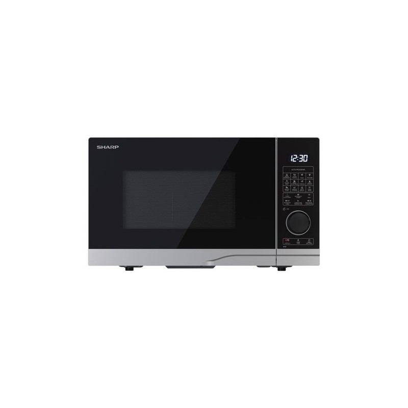 Sharp YC-PC254AE-S forno a microonde Nero, Argento Microonde combinato Superficie piana 25 L 900 W