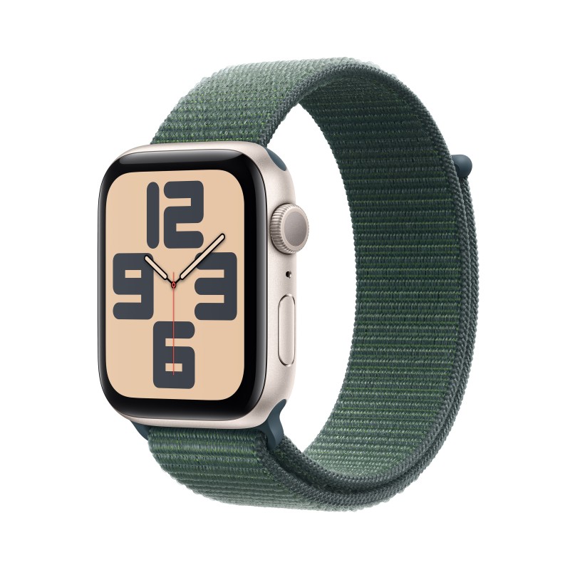 WATCH SE 44MM ALLUM.GALASSIA CINTURINO SPORT LOOP LAGO VERDE