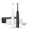 Philips Sonicare serie 5300 Spazzolino Elettrico Sonico con base di ricarica e custodia, 2 livelli di intensità, sensore di p