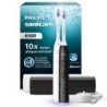 Philips Sonicare serie 6500 Spazzolino Elettrico Sonico con base di ricarica e custodia, 3 livelli di intensità, sensore di p