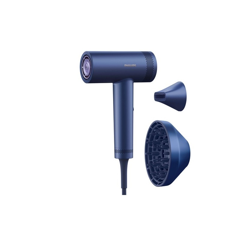 Philips Serie 8000 Asciugacapelli con ThermoShield Advanced blu adriatico BHD839/10
