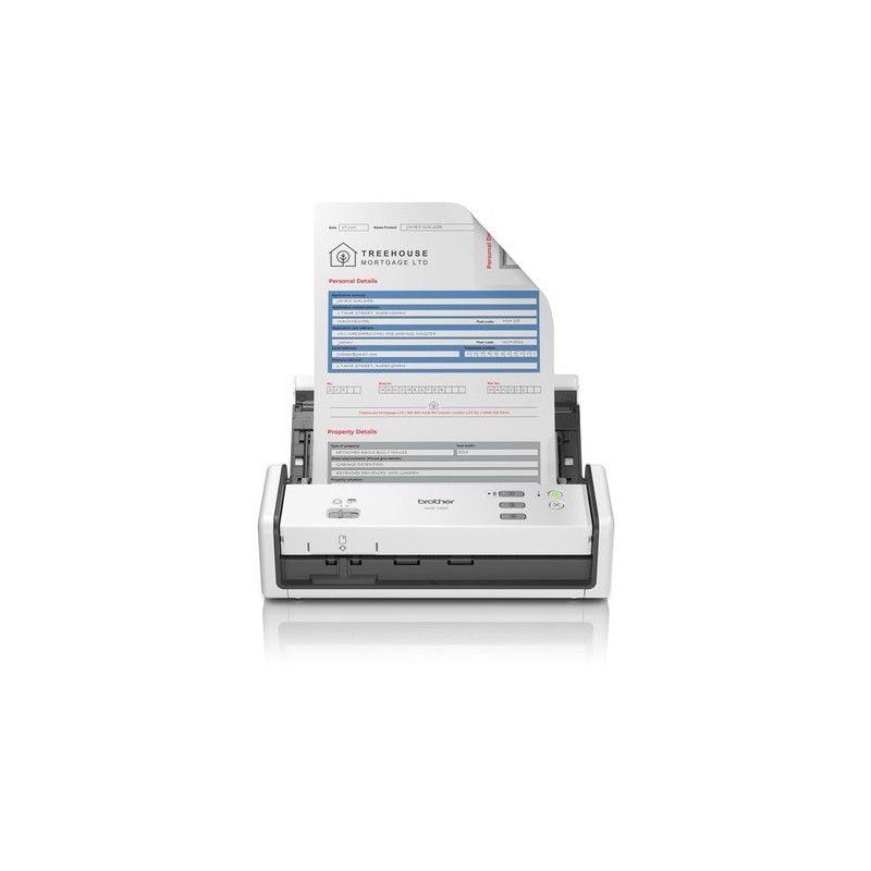 Brother ADS-1300 Scanner ADF 1200 x 1200 DPI A4 Bianco