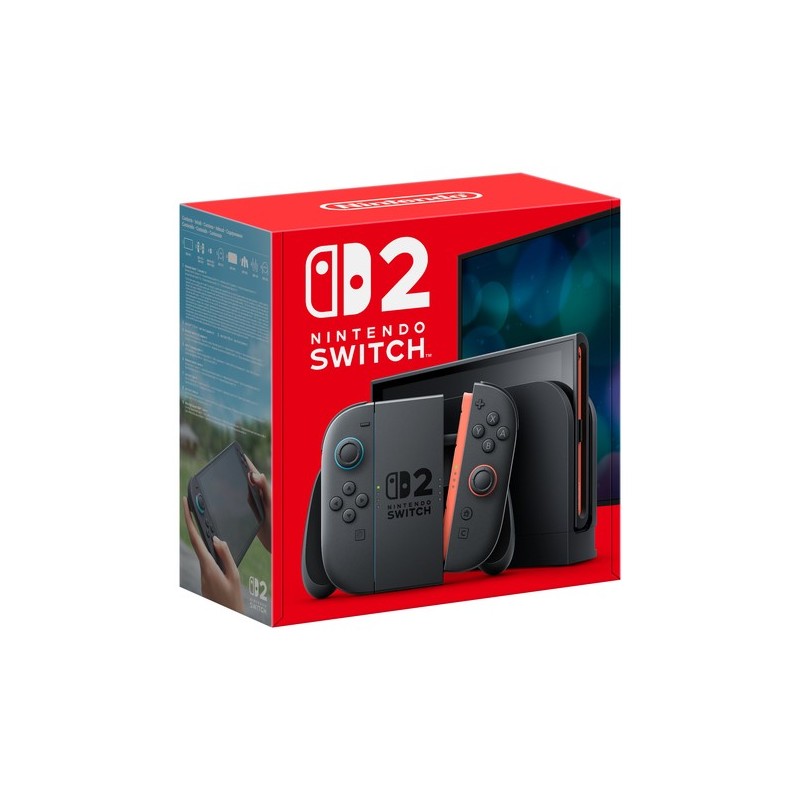 Nintendo Switch 2 console da gioco portatile 20,1 cm (7.9") 256 GB Touch screen Wi-Fi Nero