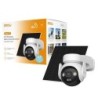 Imou AOV PT 4G 5MP - Telecamera da esterno 4G e Wifi Motorizzata con pannello solare. Tecnologia AOV per registrazione 24/7 . 