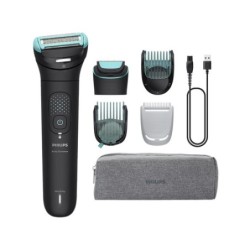 Philips Serie 7000 Body Groomer 7000 Series BG7470/15 Testina flessibile 2D, doppia rifinitura/rasatura
