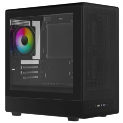 CASE MID-TOWER NOPSU NEXUS BK PK200 2USB3 1USBC 1FAN RGB VETRO TYPE C