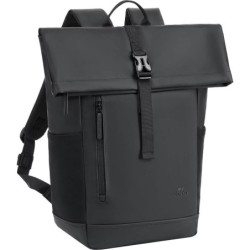 BORSA NB ZAINO 14/15,6 BLACK EDEN ECO 17L ROLL TOP EDEN