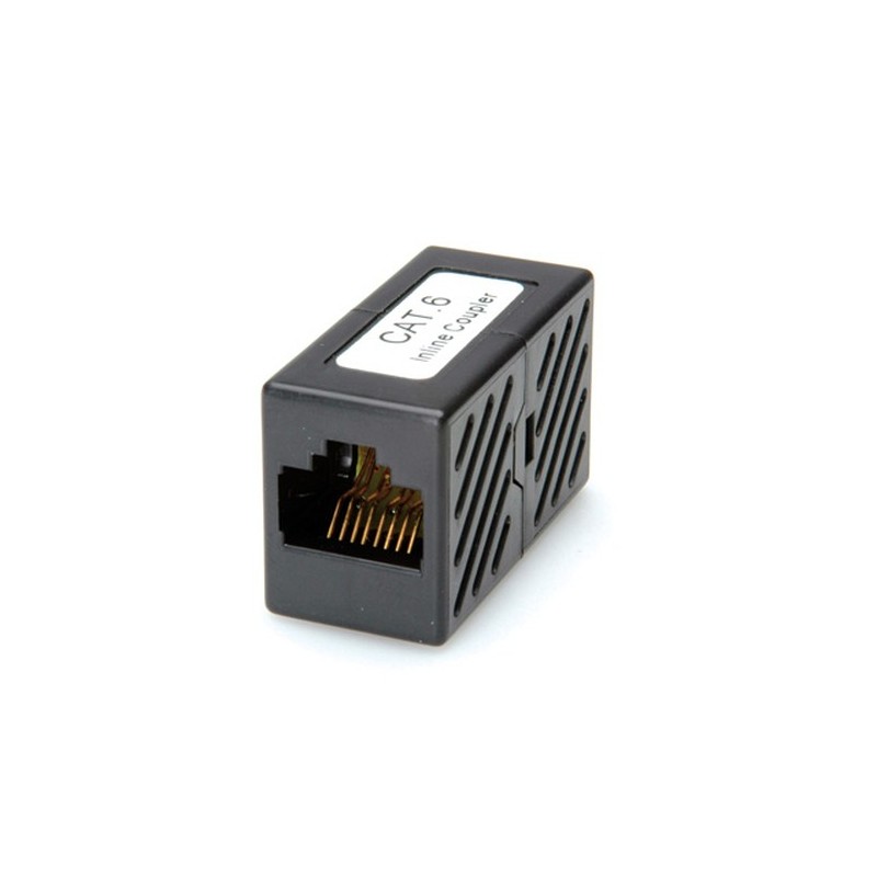 COUPLER CAT6 RJ45 UTP F/F NERO