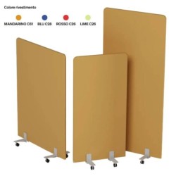 PANNELLO FONOASSORBENTE 100X180 100 X H 180CM SEMILPELLE