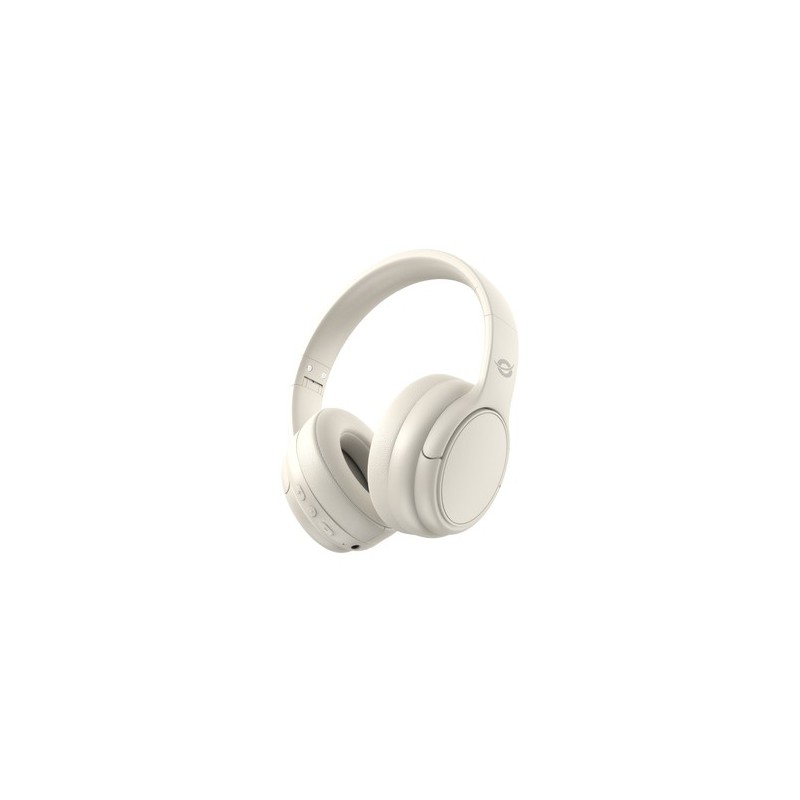 Conceptronic PARRIS03C cuffia e auricolare Con cavo e senza cavo A Padiglione MUSICA Bluetooth Crema