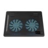 Conceptronic CNBCOOLPAD2F base di raffreddamento per laptop 39,6 cm (15.6") 1000 Giri/min Nero
