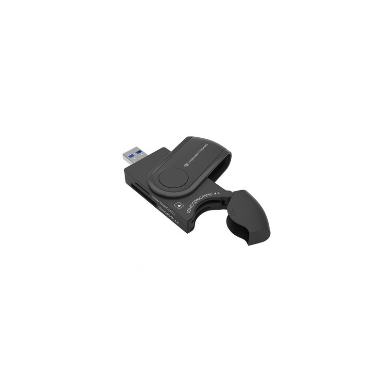 Conceptronic StreamVault BIAN04B lettore di schede USB 3.2 Gen 1 (3.1 Gen 1) Type-A Nero