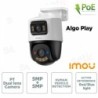 CAMERA POE ALGO 10MP (5MP+5MP PTZ) 3.6MM/IR30/IP66/SD/MIC/110DB AI