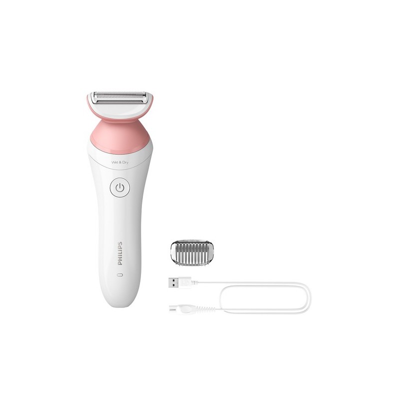 Philips BRL146/20 rasoio da donna 1 testina/e Trimmer Rosa, Bianco