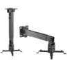 STAFFA PROIETTORE SOFFITTO E PAVIM. ROTAZIONE FORI MAX37CM