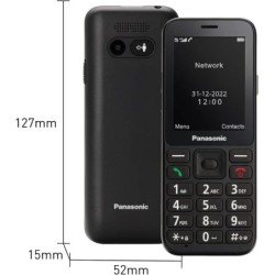 TELEFONO CELLULARE SENIOR 4G 2,4FUNZ SOS FOTOC 1,2MP NERO