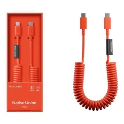 CAVO POP USB-C XL 2.4M 60W ALARMRED USB-C/USB-C ALARM RED