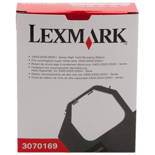 Lexmark 3070169 nastro per stampante Nero