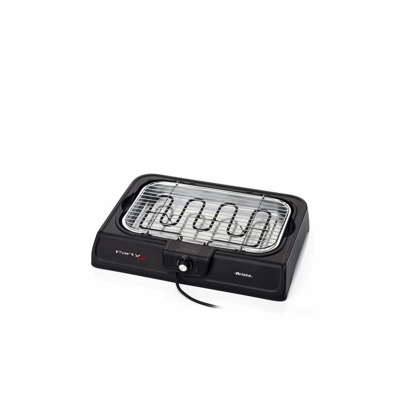 Ariete 723 Party Grill - barbecue elettrico. Potenza 2000W. Cottura lenta e rapida. Per carne, verdura e pesce. Dotata di vass
