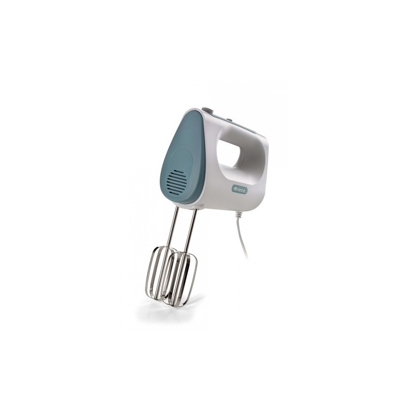 Ariete 1545 Sbattitore Breakfast, 450W, 5 velocità, Funzione turbo, 2 fruste, White & Aegean teal