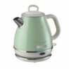 Ariete 2868 Bollitore Elettrico Vintage 1 Litro - Infusi, Tè e Tisane - Autospegnimento - Acciaio Inox - 1 Litro - 1600 Watt 