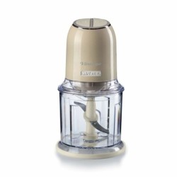 Ariete 438, Tritatutto Vintage, Chopper e Tritaghiaccio, 2 velocità, 4 lame in Acciaio Inox, Tazza graduata 600 ml, 400 W, Be