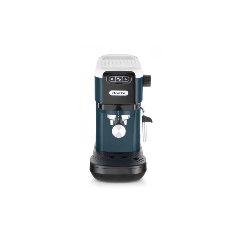 Ariete 1399 Macchina da caffè espresso Snow White, Per polvere e cialde ESE, 1300 W, Capacità 1,1L, 15 bar di pressione, Fil