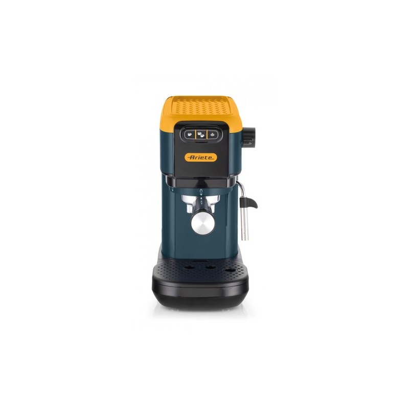 Ariete 1399 Macchina da caffè espresso Mango Yellow, Per polvere e cialde ESE, 1300 W, Capacità 1,1L, 15 bar di pressione, F