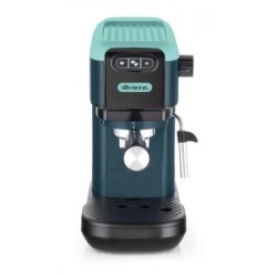 Ariete 1399 Macchina da caffè espresso Light Aquamarine, Per polvere e cialde ESE, 1300 W, Capacità 1,1L, 15 bar di pression