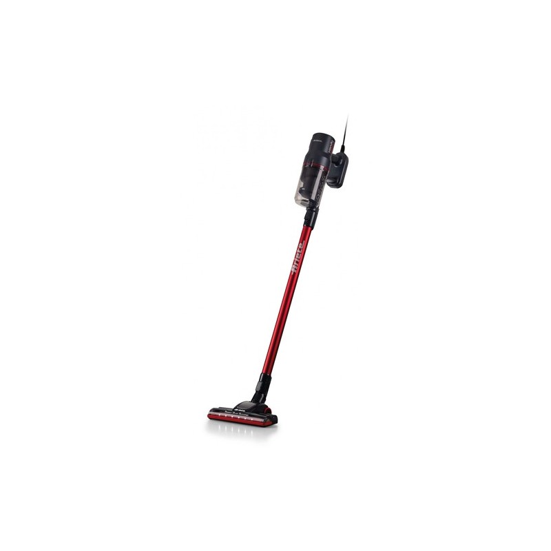 Ariete 2358 Scopa elettrica con filo, Potenza 600W, Capacità serbatoio 0,5L, Spazzola motorizzata, Tecnologia Ciclonica, Rosso