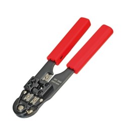 PINZA UNIVERSALE PER CRIMPARE CONNETTORI RJ45 8 PIN E 8 CONTATTI