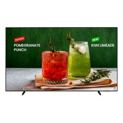Samsung BE98D-H Pannello piatto per segnaletica digitale 2,49 m (98") LED Wi-Fi 4K Ultra HD Nero Processore integrato Tizen 16