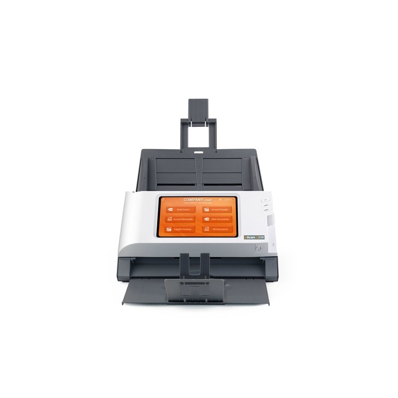 Plustek eScan A350 Enterprise ADF + scanner ad alimentazione manuale 600 x 600 DPI A4 Nero, Bianco