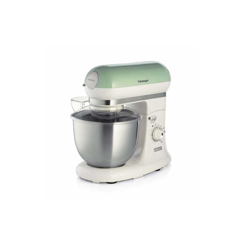 Ariete 1588 Impastatrice Planetaria - Pane, pizza e dolci - 7 Velocità - 3 Fruste - 5,5 Litri - Acciaio Inox - 2400 Watt - Li